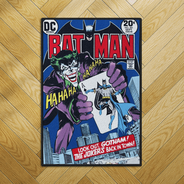 JOKER BATMAN RUG