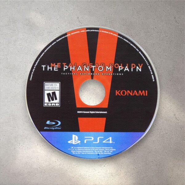 Metal Gear Solid 5: The Phantom Pain - PS4 RUG