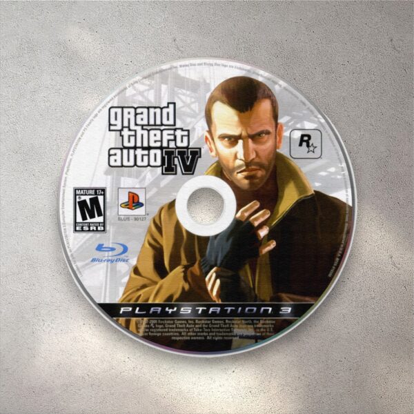 Grand Theft Auto (GTA) IV - PS3 RUG