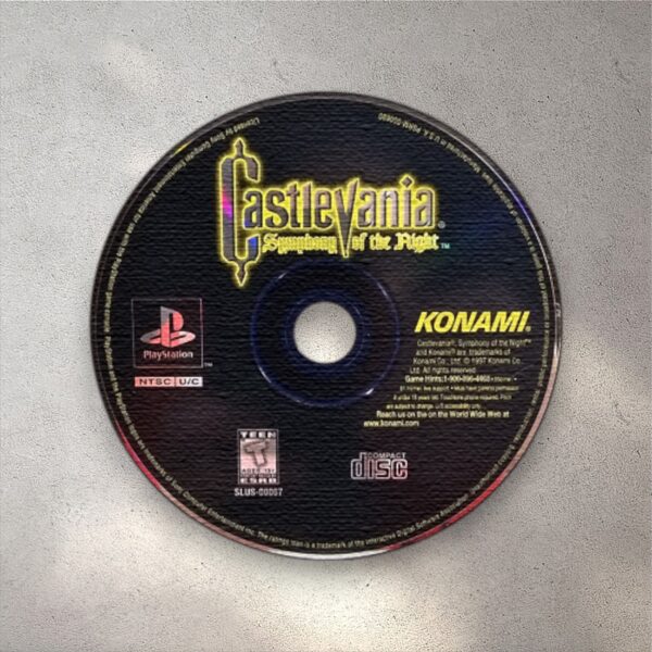 Castlevania: Symphony of The Night - PS1 RUG