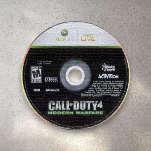 Call of Duty 4: Modern Warfare - XBOX 360 RUG