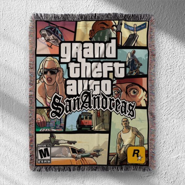 Gran Theft Auto (GTA) San Andreas Tapestry - LIMITED!