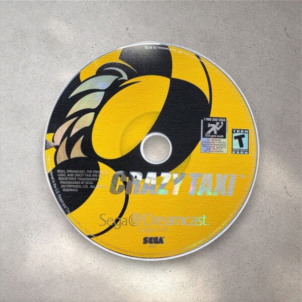 Crazy Taxi - DREAMCAST RUG