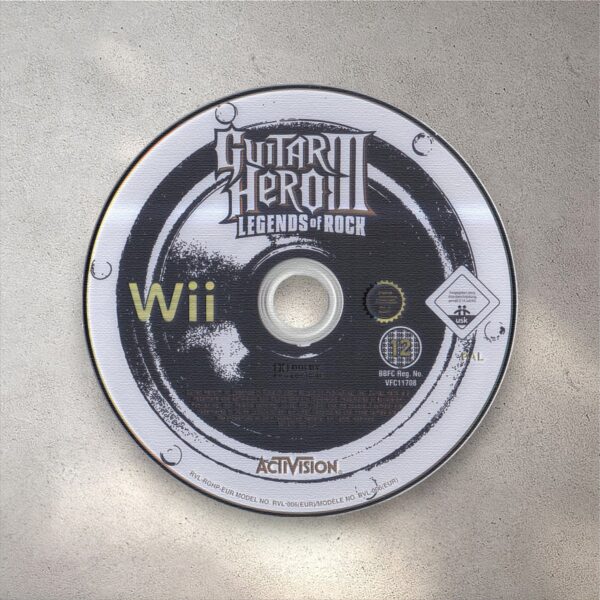 Guitar Hero III: Legends of Rock - WII RUG