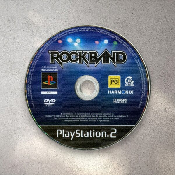 Rock Band - PS2 RUG