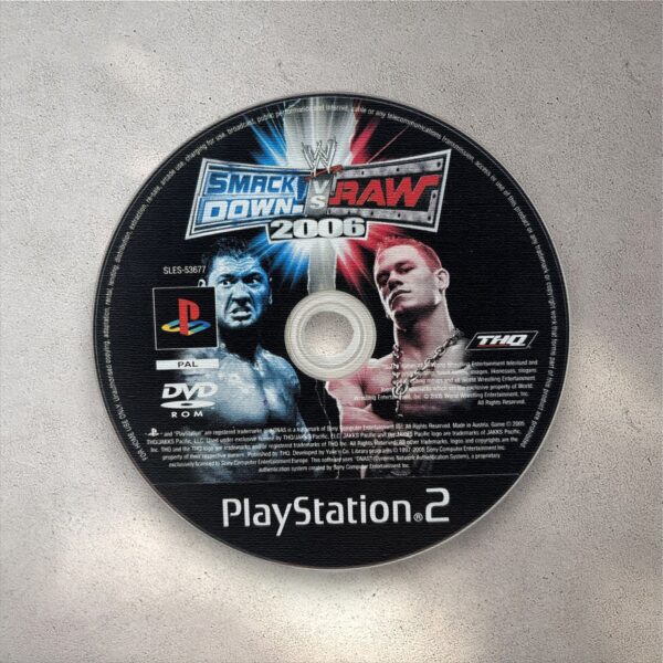 WWE SmackDown! vs. RAW 2006 - PS2 RUG