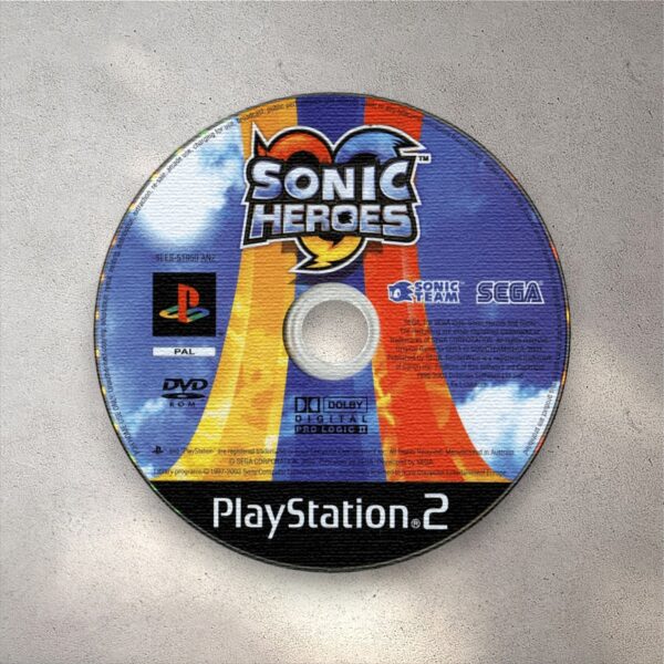 Sonic Heroes - PS2 RUG