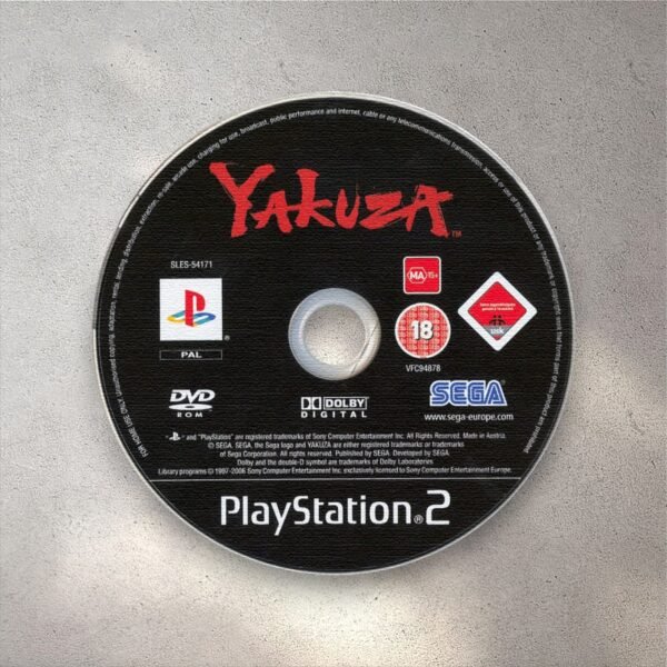 Yakuza - PS2 RUG