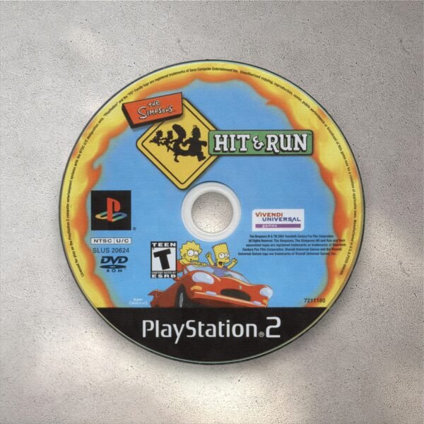 The Simpsons: Hit & Run - PS2 RUG