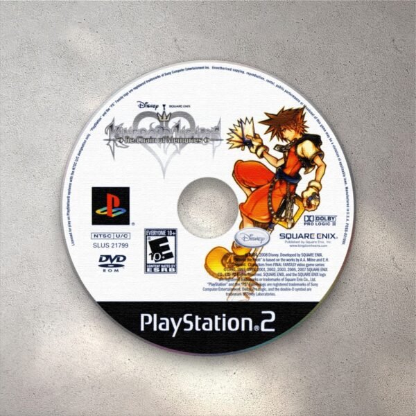 Kingdom Hearts: Re :Chain of Memories - PS2 RUG