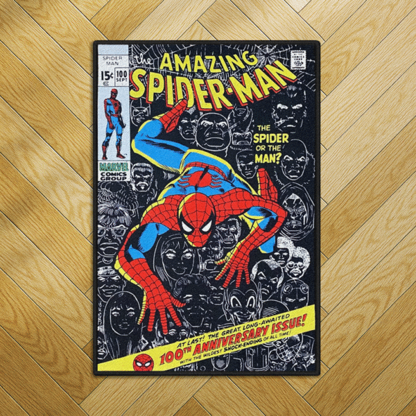 SPIDER-MAN BLACK RUG