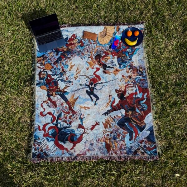 SPIDER-MAN SPIDERVERSE Blanket - LIMITED! - Image 2