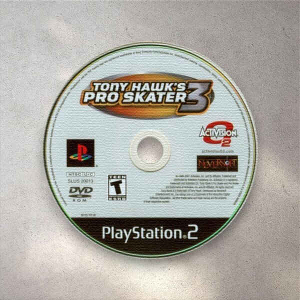 Tony Hawks Pro Skater 3 - PS2 RUG